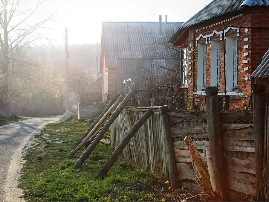 Rubble, Brick, Ruins, Dirt Road, Gravel, Road
