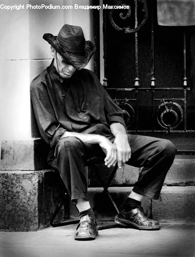 People, Person, Human, Footwear, Shoe, Boot, Chair