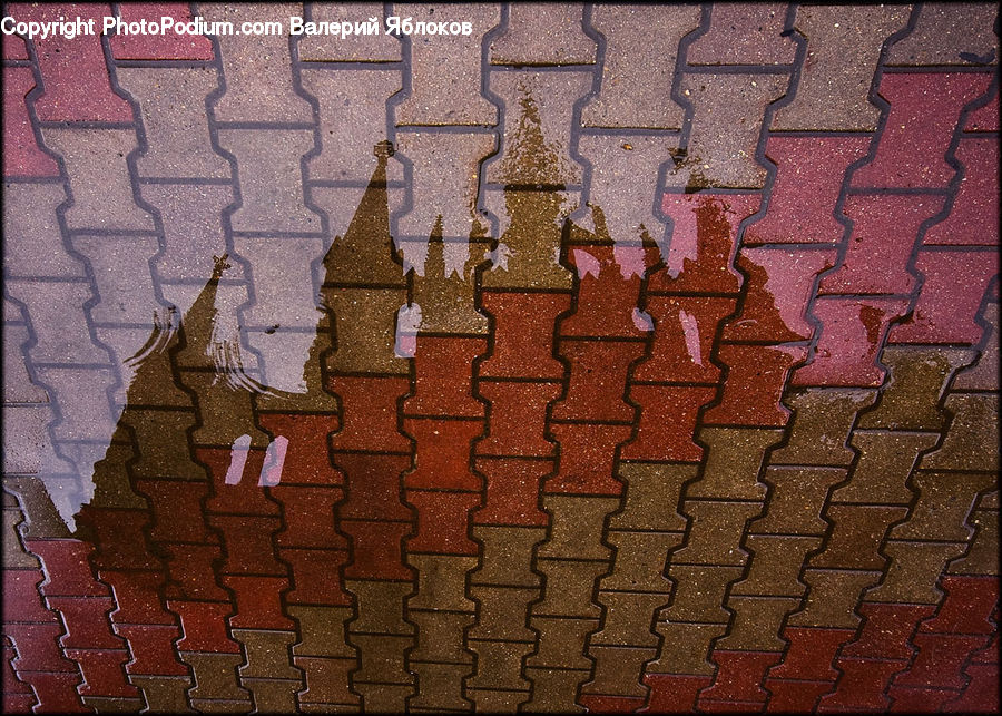 Brick, Roof, Carpet, Home Decor, Pavement, Asphalt, Tarmac
