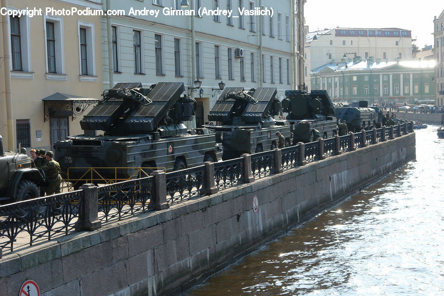 Army, Tank, Vehicle, Cannon, Weaponry, Aircraft Carrier, Ship