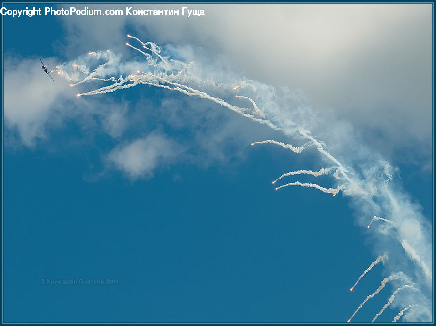 Outdoors, Sky, Azure Sky, Cloud, Cumulus, Smoke, Alps