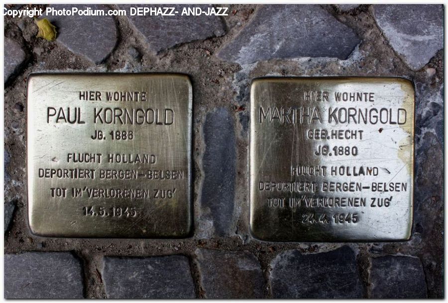 Plaque, Soil, Rock