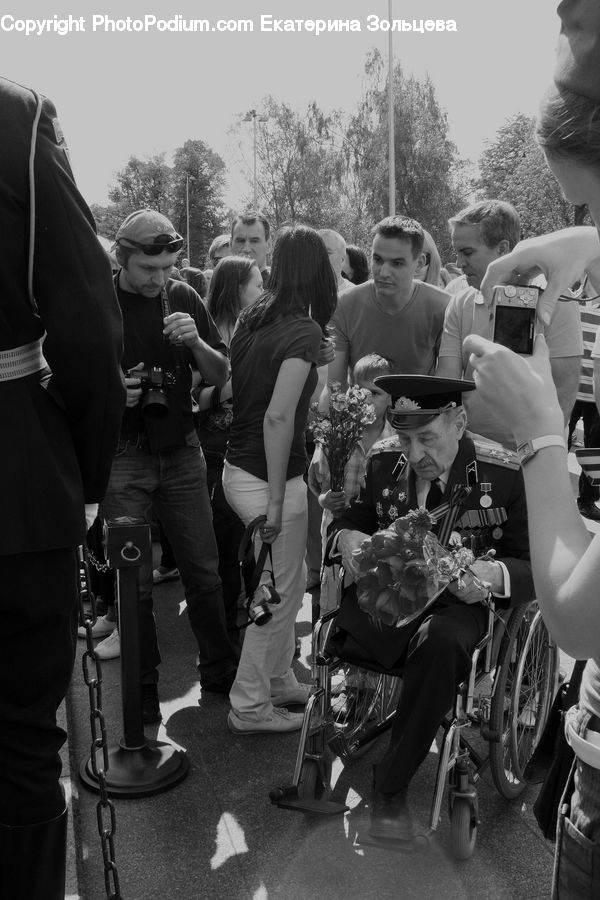 People, Person, Human, Crowd, Motor, Motorcycle, Vehicle