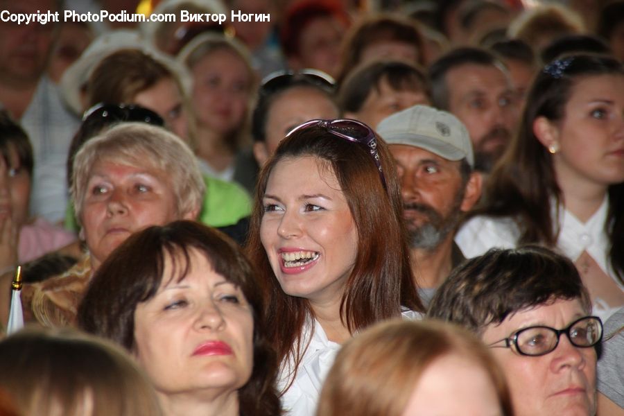 People, Person, Human, Crowd, Audience, Glasses, Goggles