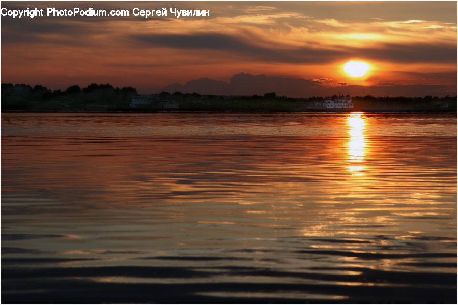 Dawn, Dusk, Red Sky, Sky, Sunrise, Sunset, Outdoors