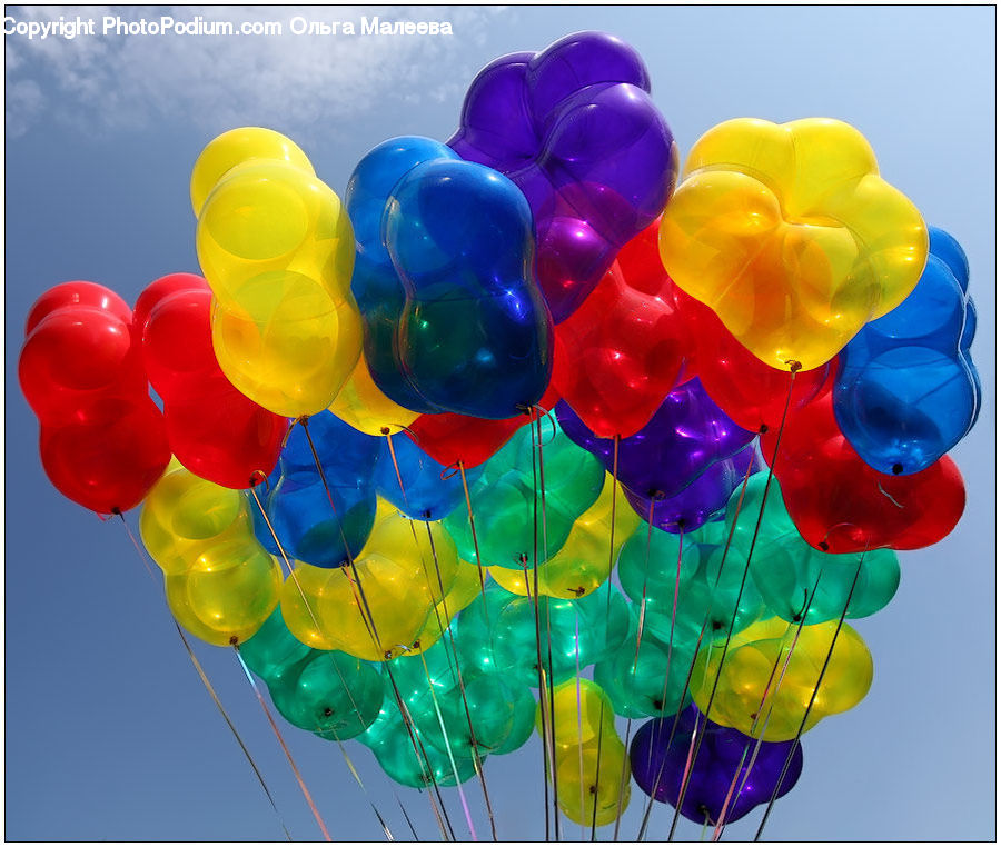 Ball, Balloon, Candy, Jelly, Sweets, Blossom, Flora