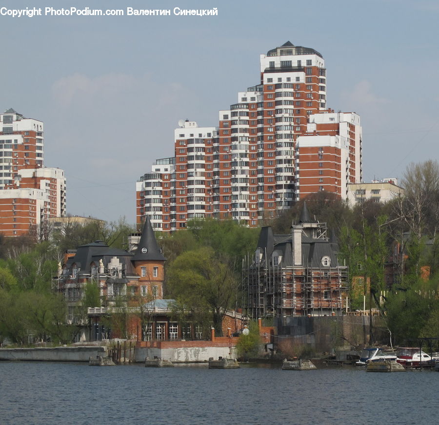 Building, Housing, Apartment Building, High Rise, City, Downtown, Metropolis