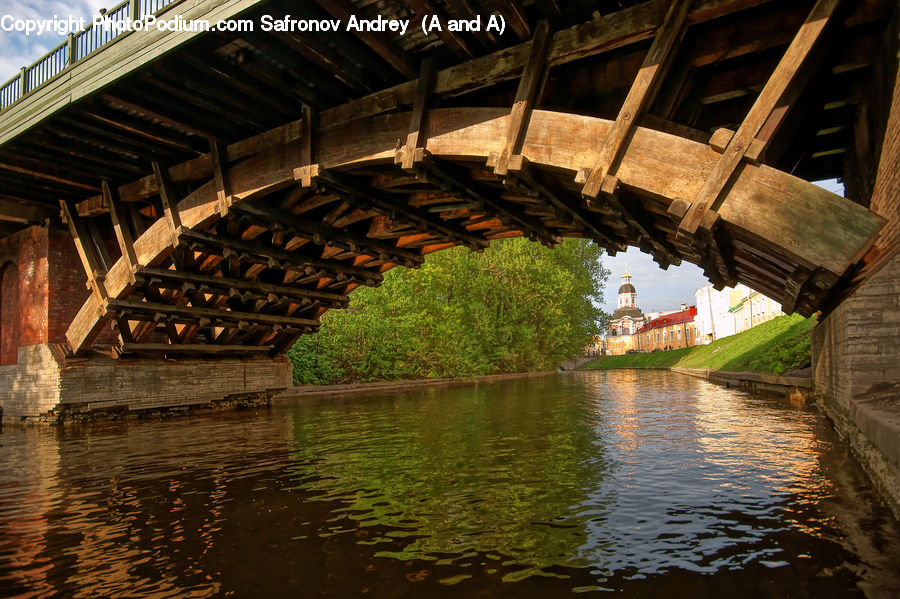 Bridge, Rust, Arch, Arch Bridge, Architecture, Castle, Fort