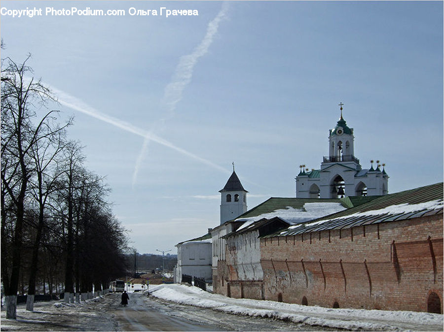 Architecture, Bell Tower, Clock Tower, Tower, Housing, Monastery, Church