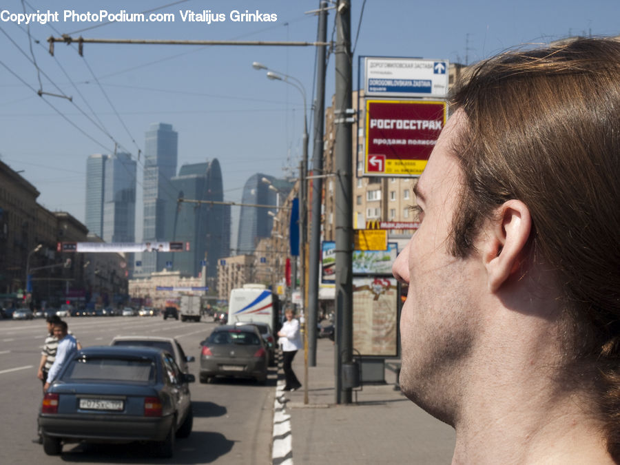 People, Person, Human, Bus, Vehicle, Automobile, Car