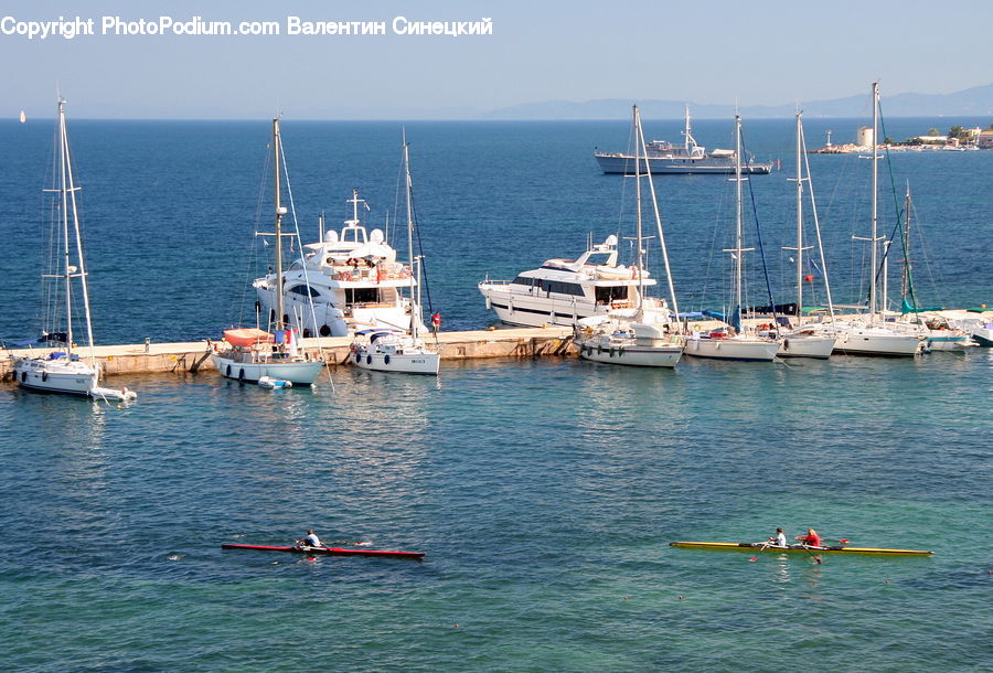 Boat, Yacht, Harbor, Port, Waterfront, Dock, Landing