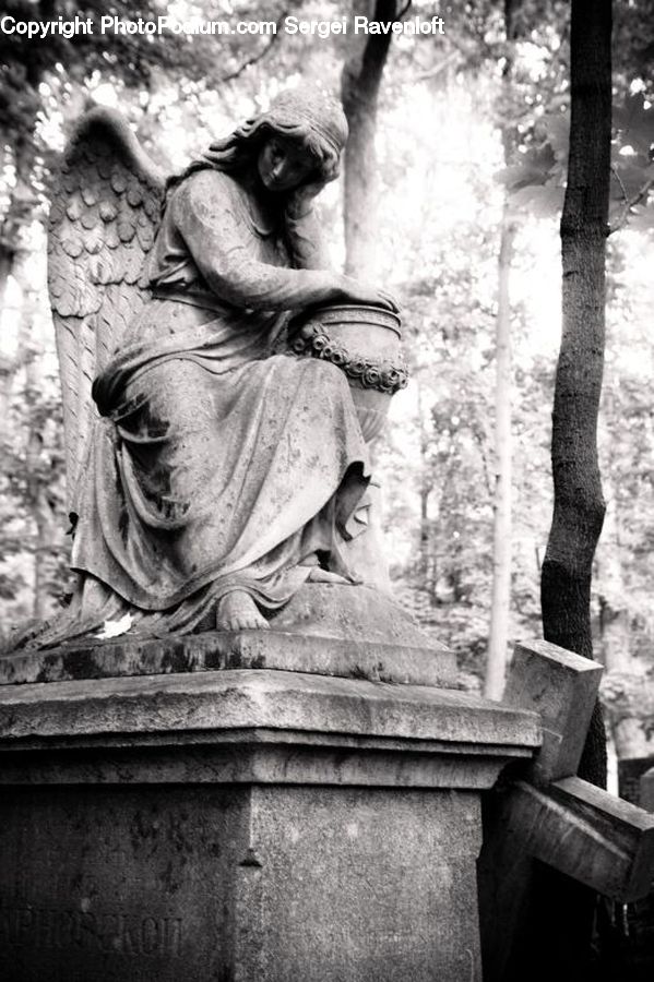 Art, Gargoyle, Statue, Sculpture, Head, Portrait, Banister