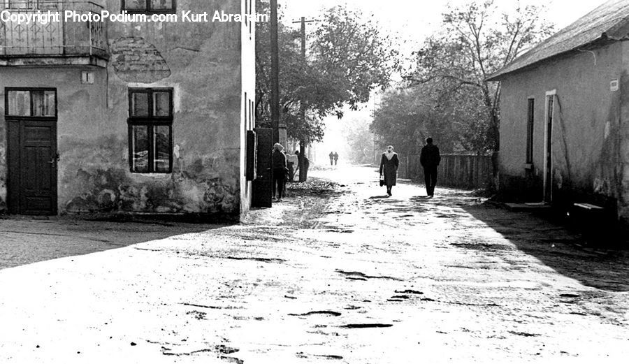 Alley, Alleyway, Road, Street, Town, Brick, Downtown