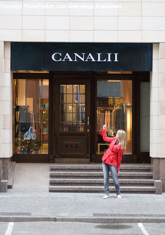Human, People, Person, Shop, Blonde, Female, Woman