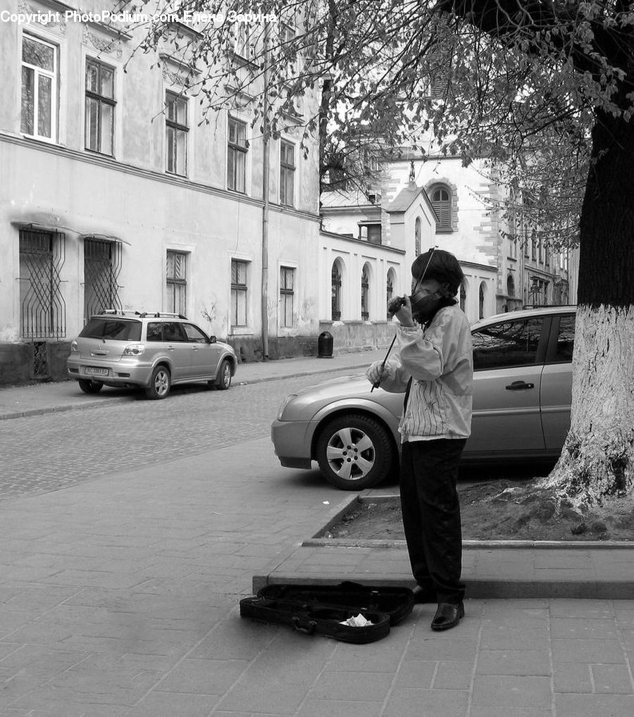 People, Person, Human, Automobile, Car, Vehicle, City
