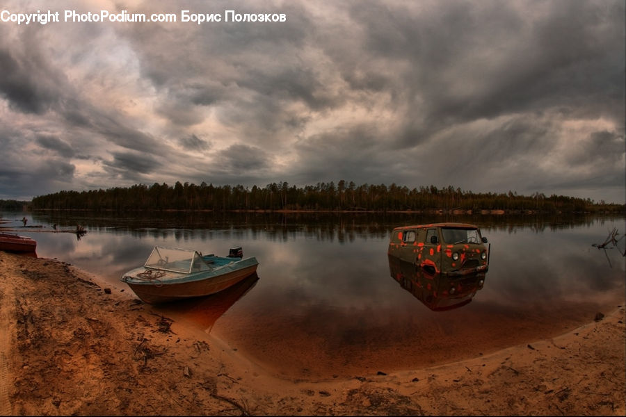 Boat, Rowboat, Vessel, Watercraft, Dinghy, Beach, Coast