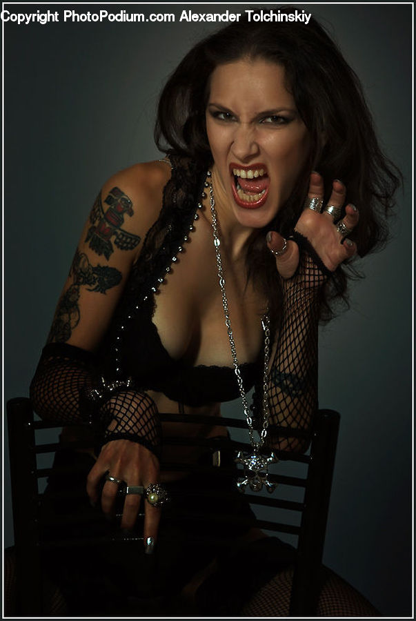 People, Person, Human, Tattoo, Chair, Furniture, Lighting
