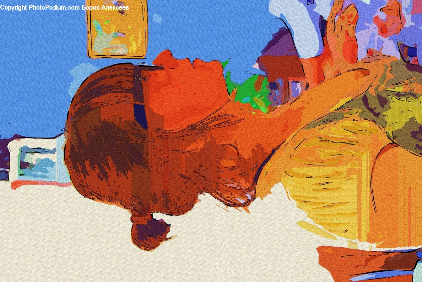 People, Person, Human, Atlas, Map, Art, Hot Air Balloon