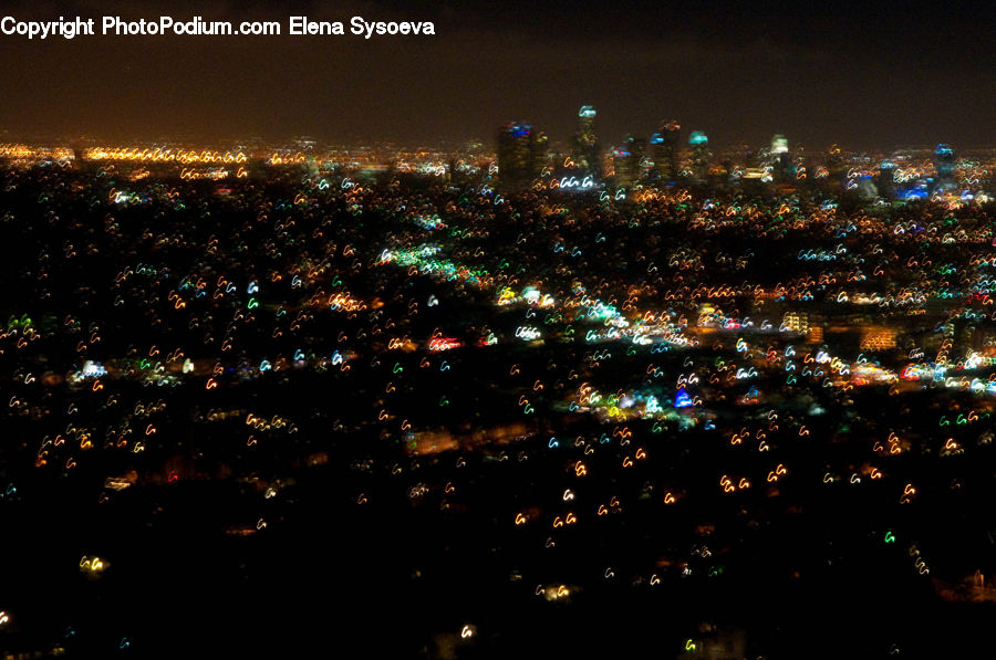 City, Downtown, Metropolis, Urban, Traffic Jam, Building, High Rise