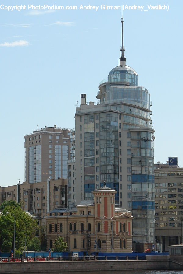 Building, Apartment Building, High Rise, Office Building, Downtown, Town, Housing