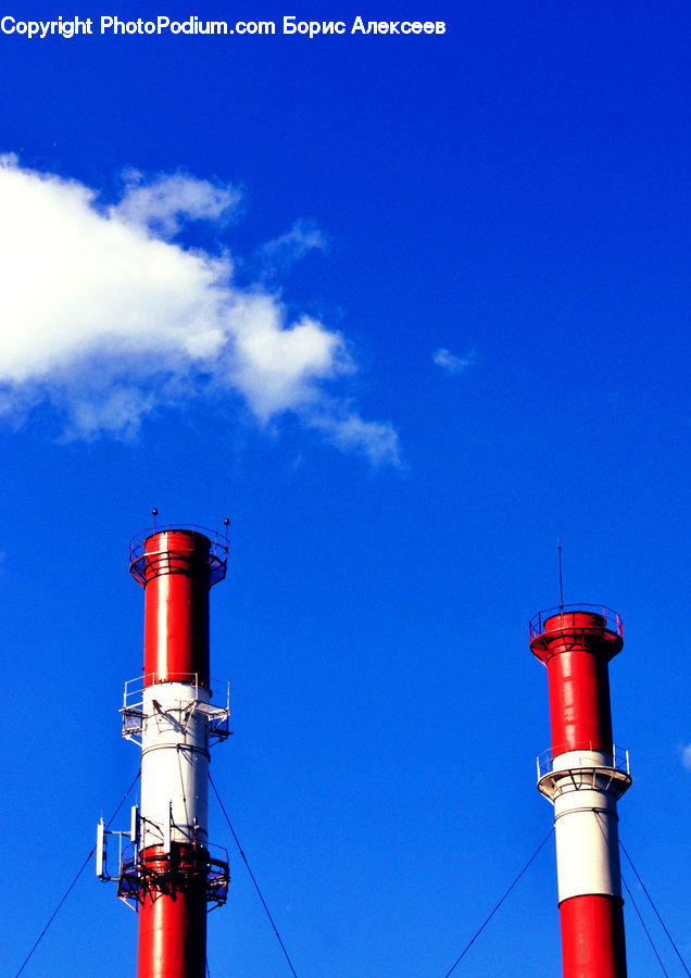 Beacon, Building, Lighthouse, Water Tower, Column, Pillar