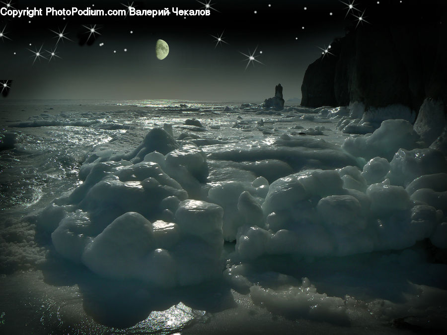 Arctic, Snow, Winter, Glacier, Ice, Mountain, Outdoors