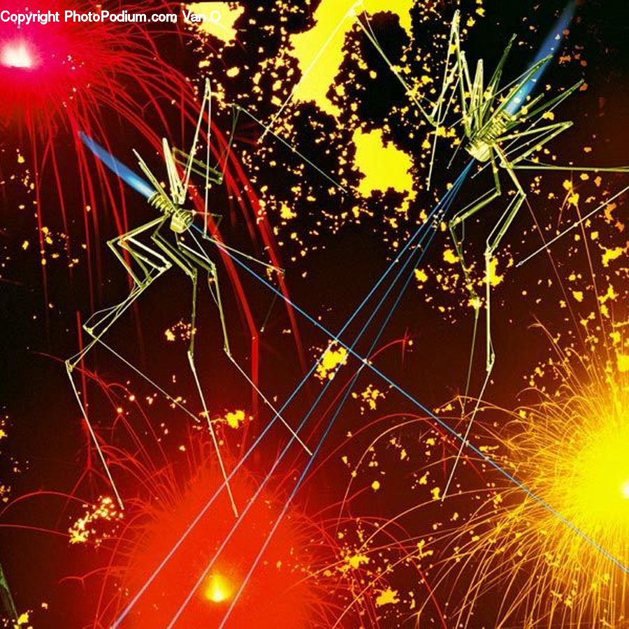 Fireworks, Night