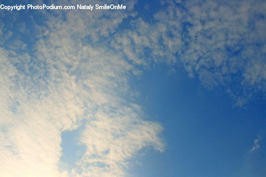 Azure Sky, Cloud, Outdoors, Sky, Cumulus