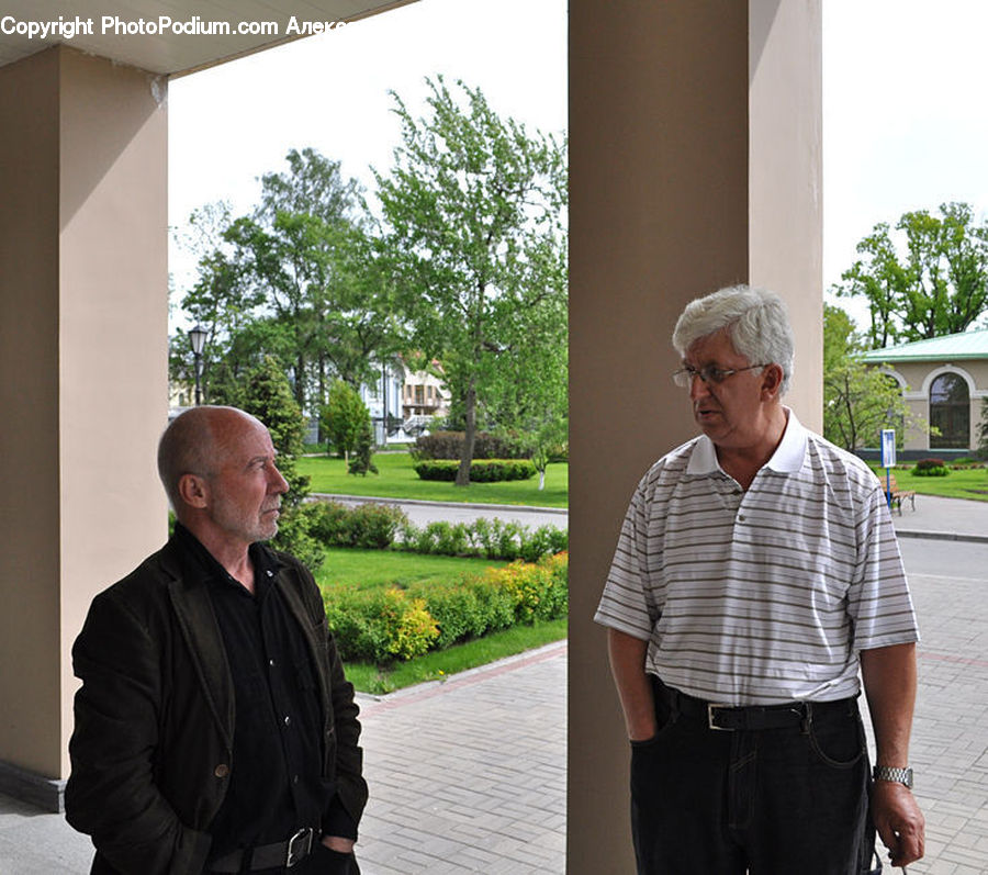 Human, People, Person, Plant, Potted Plant, Senior Citizen, Architecture