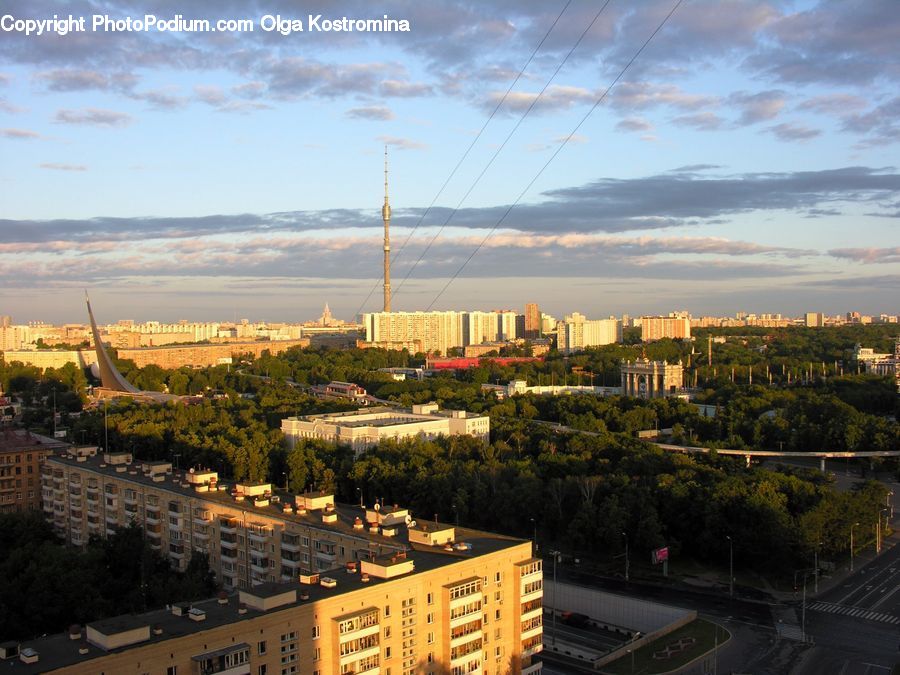 City, Downtown, Metropolis, Urban, Architecture, Building, Town