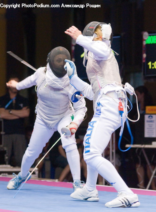 Fencing, People, Person, Human, Dance, Dance Pose, Footwear