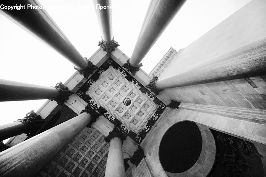 Cross, Architecture, Spire, Steeple, Tower, Building, Office Building