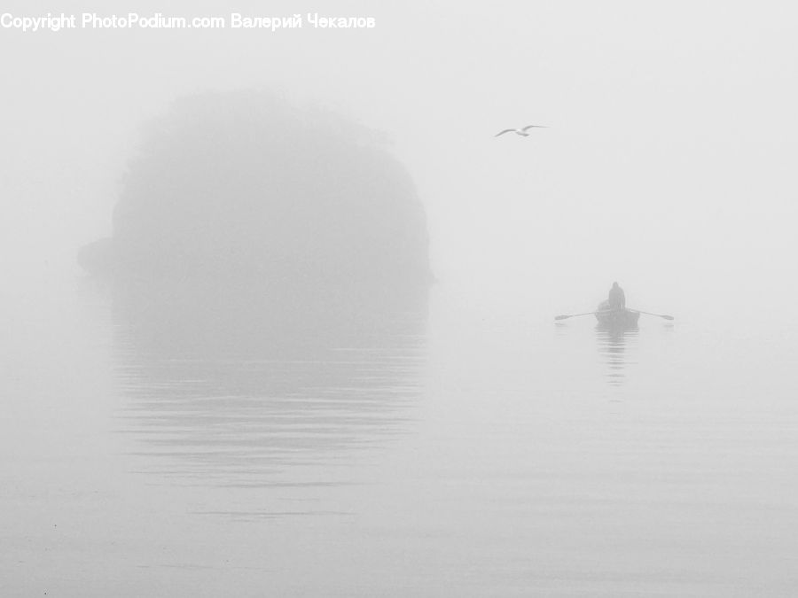 Fog, Outdoors, Sea, Water