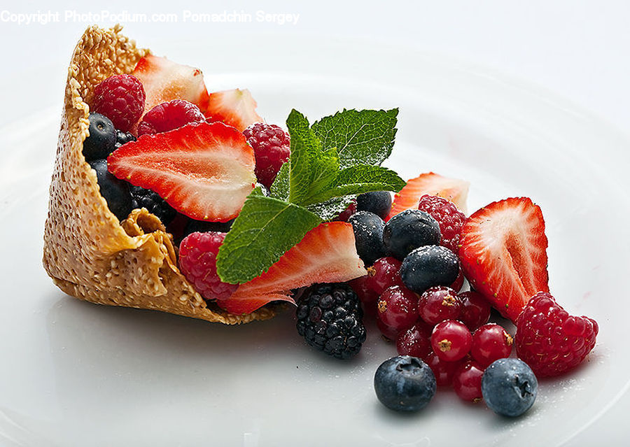 Fruit, Raspberry, Food, French Toast, Toast, Dessert