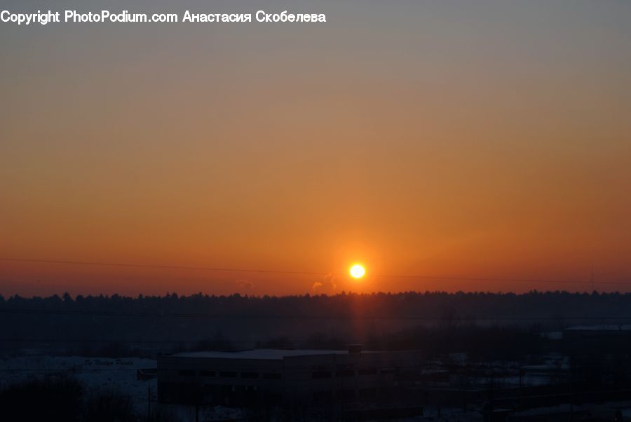 Sun, Dawn, Dusk, Sky, Sunrise, Sunset, Red Sky
