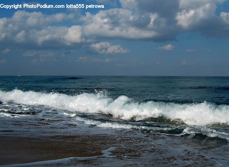 Outdoors, Sea, Sea Waves, Water, Beach, Coast, Ocean