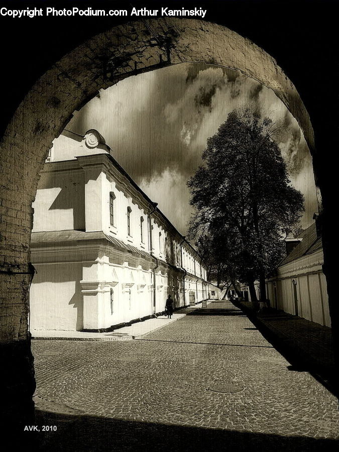 Alley, Alleyway, Road, Street, Town, Building, Downtown
