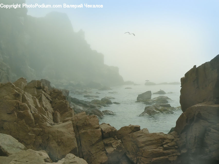 People, Person, Human, Cliff, Outdoors, Ocean, Sea