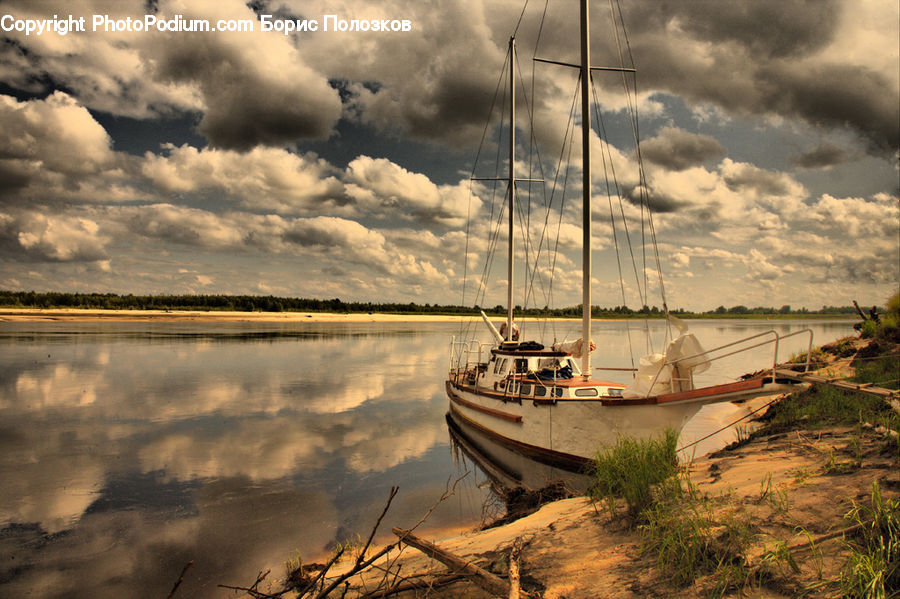Boat, Yacht, Watercraft, Dinghy, Sailboat, Vessel, Dock