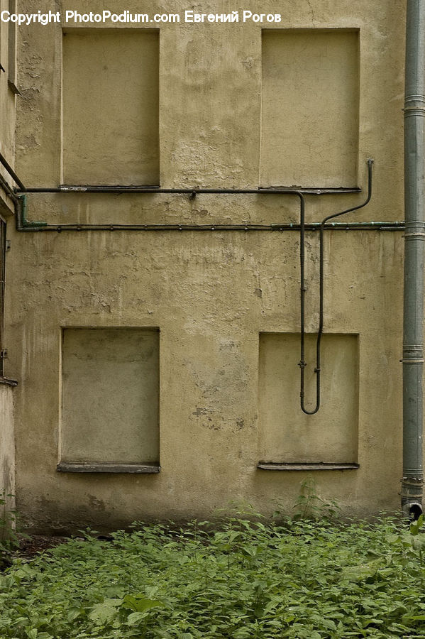 Fence, Wall, Brick