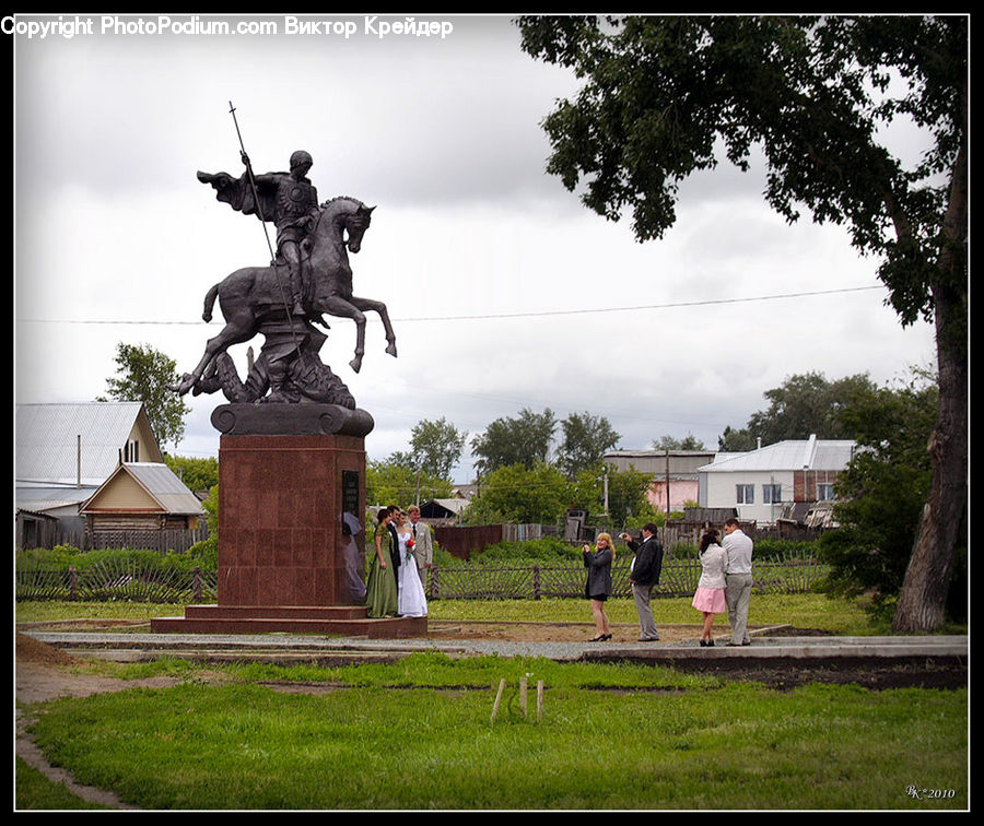 Art, Sculpture, Statue, Park, Tomb, Architecture, Spire