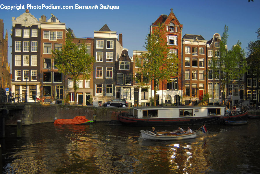 Canal, Outdoors, River, Water, Boat, Gondola, Watercraft