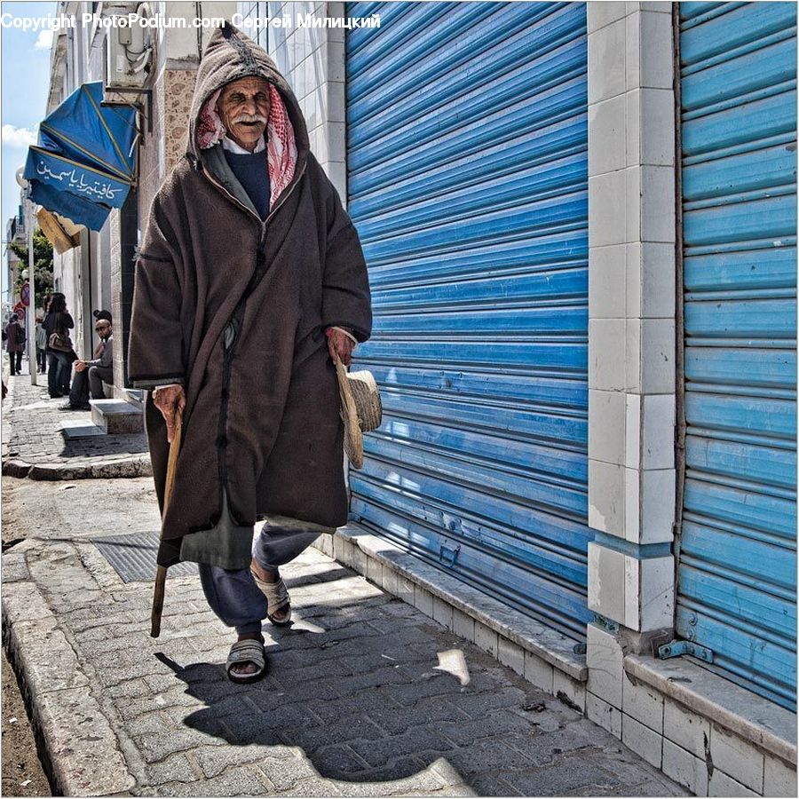 People, Person, Human, Coat, City, Downtown, Urban