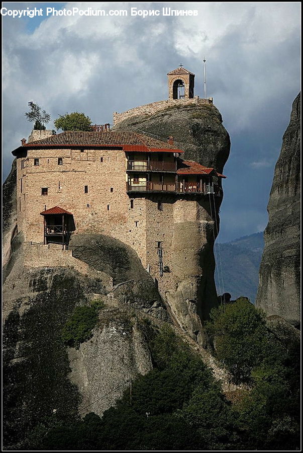 Architecture, Castle, Fort, Fence, Hedge, Plant, Housing