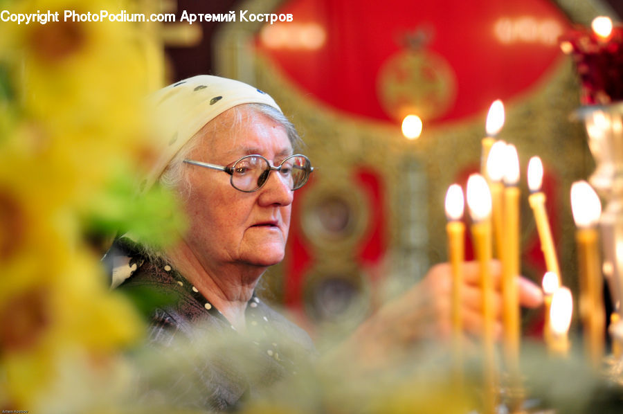 Candle, Carnival, Festival, Leisure Activities, Parade, Face, Selfie