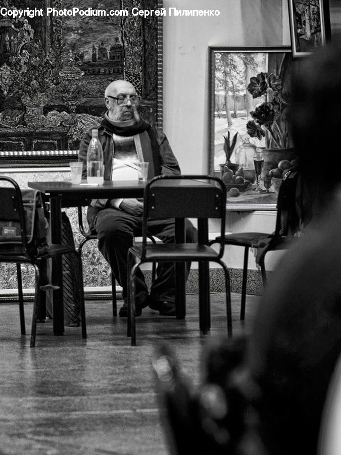People, Person, Human, Chair, Furniture, Cafe, Cafeteria