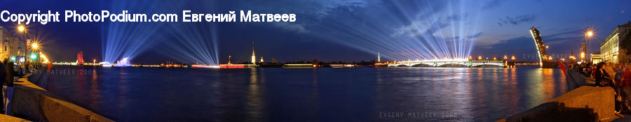 City, Downtown, Metropolis, Urban, Harbor, Port, Waterfront