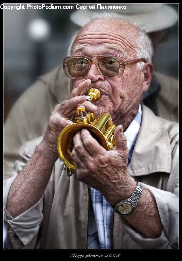 People, Person, Human, Brass Section, Flugelhorn, Horn, Musical Instrument