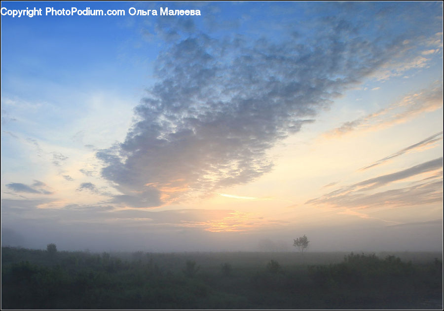 Azure Sky, Cloud, Outdoors, Sky, Dawn, Dusk, Sunrise