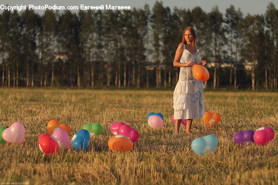 Human, People, Person, Ball, Sphere, Field, Grass
